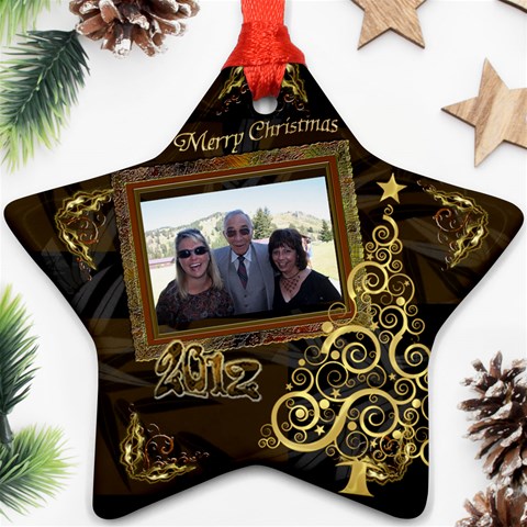 Christmas 2024 Tree Ornament By Ellan Front