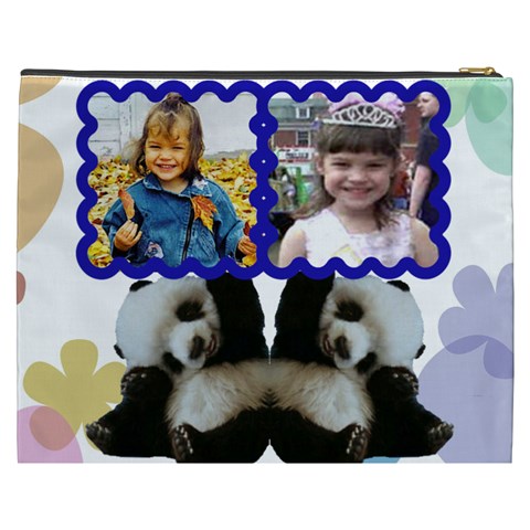 Panda Bear Cosmetic Bag (xxxl) 2 Sides By Kim Blair Back