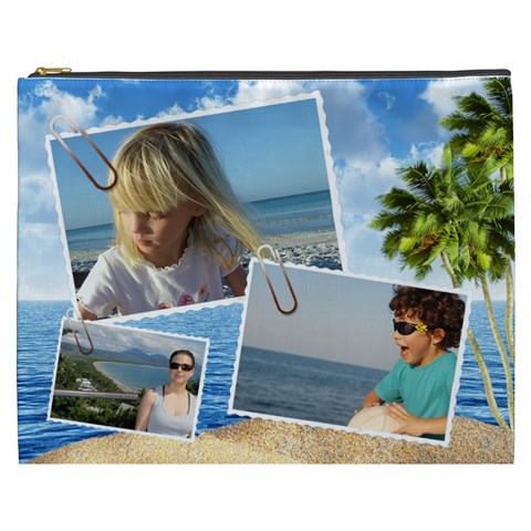 Holiday Cosmetic Bag (xxxl) By Deborah Front