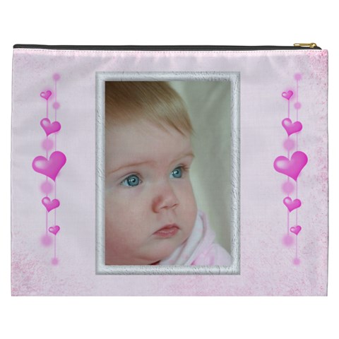 You Take My Heart Cosmetic Bag (xxxl) By Deborah Back
