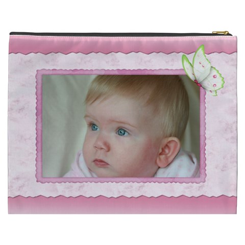 A Touch Of Love Cosmetic Bag (xxxl) By Deborah Back