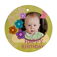 happy birthday - Ornament (Round)