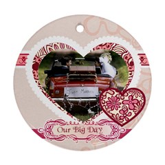 wedding - Ornament (Round)