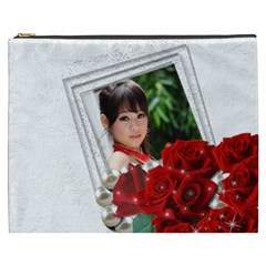 Framed with Roses Cosmetic Bag (XXXL)