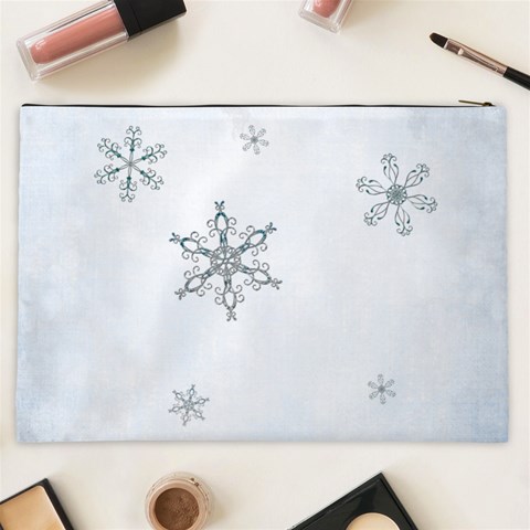 Simply Christmas Cosmetic Bag (xxl)  By Picklestar Scraps Back