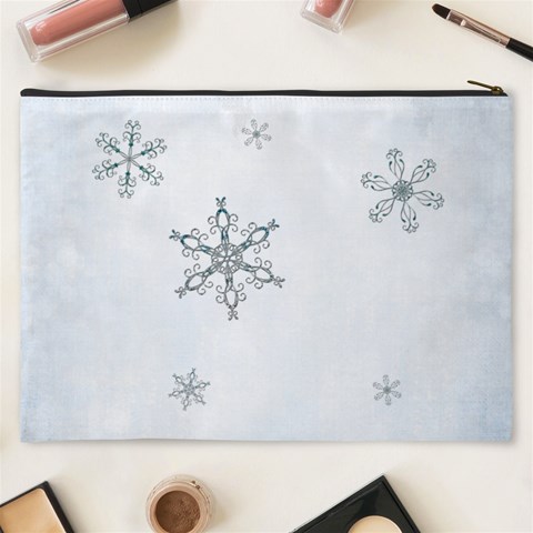 Simply Christmas Cosmetic Bag (xxxl)  By Picklestar Scraps Back