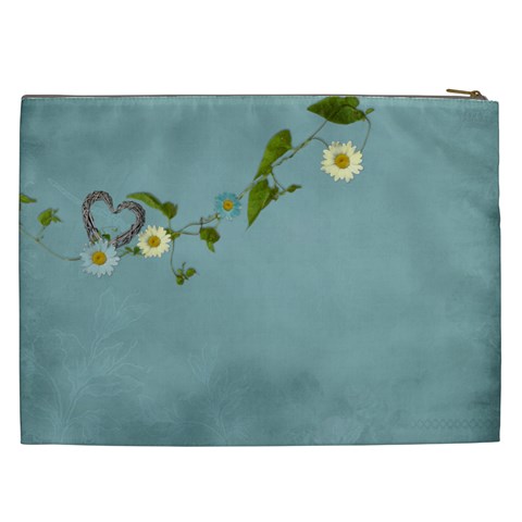 Timeless Cosmetic Bag (xxl)  By Picklestar Scraps Back