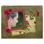 Shabby Rose Cosmetic Bag (XXXL) 