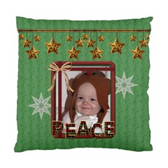 Peace/Noel Cushiion Case (2 Sided) - Standard Cushion Case (Two Sides)