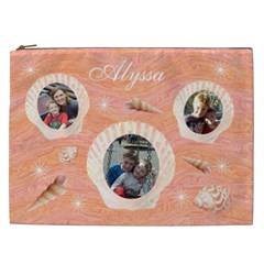 Cosmetic Bag (XXL) - SeaShells