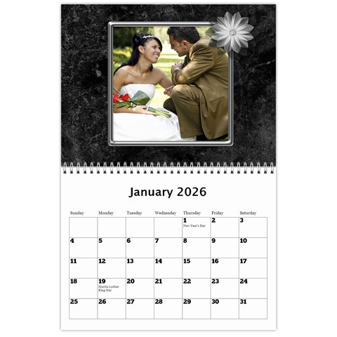 Marble 11x8 5 Wall Calendar By Deborah Jan 2026
