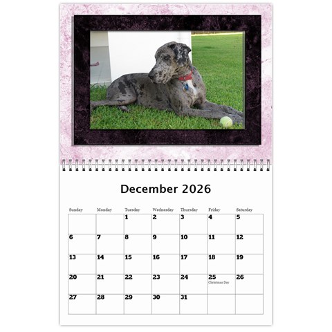 Marble 11x8 5 Wall Calendar By Deborah Dec 2026
