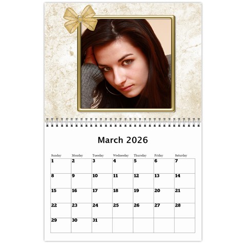 Marble 11x8 5 Wall Calendar By Deborah Mar 2026