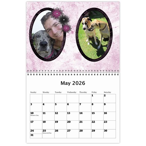 Marble 11x8 5 Wall Calendar By Deborah May 2026
