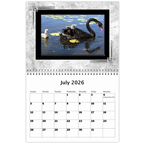 Marble 11x8 5 Wall Calendar By Deborah Jul 2026
