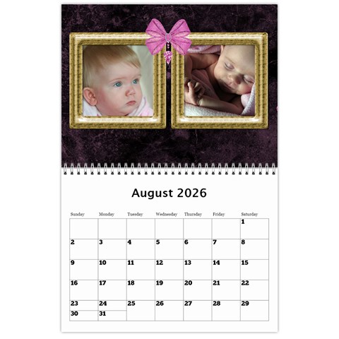 Marble 11x8 5 Wall Calendar By Deborah Aug 2026