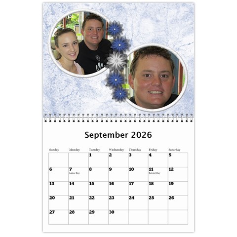 Marble 11x8 5 Wall Calendar By Deborah Sep 2026