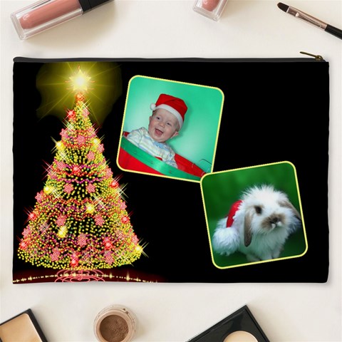 Christmas Things Cosmetic Bag Xxxl By Deborah Back