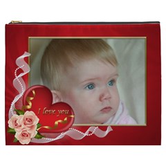 Love you Cosmetic Bag XXXL - Cosmetic Bag (XXXL) Love you Cosmetic Bag XXXL - Cosmetic Bag (XXXL)