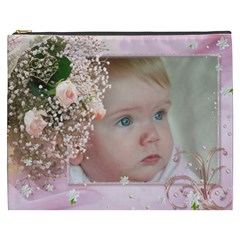 Hearts and Roses Cosmetic Bag XXXL - Cosmetic Bag (XXXL) Hearts and Roses Cosmetic Bag XXXL - Cosmetic Bag (XXXL)