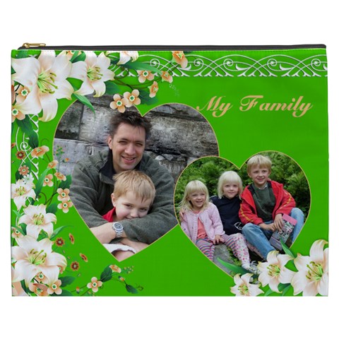 My Family Cosmetic Bag Xxxl By Deborah Front