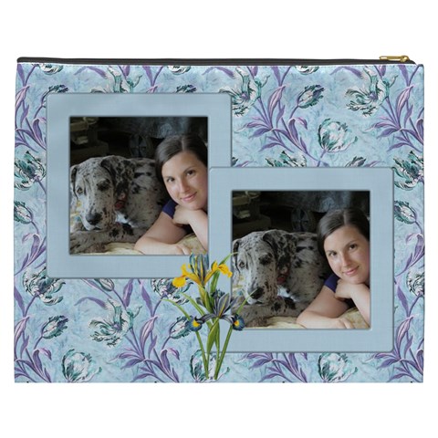 Wild Iris Cosmetic Bag Xxxl By Deborah Back
