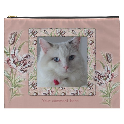 Iris Cosmetic Bag Xxxl By Deborah Front