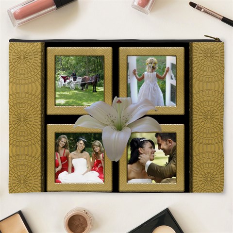 Our Wedding Cosmetic Bag Xxxl By Deborah Back
