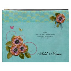 Cosmetic Bag (XXXL) - Flowers Bloom