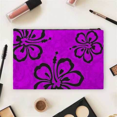 Pretty Florida Cosmetic Bag By Lori Mckee Back