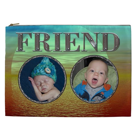 Friend Xxl Cosmetic Bag By Lil Front