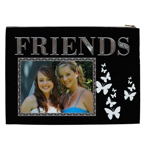 Friends Xxl Cosmetic Bag By Lil Back