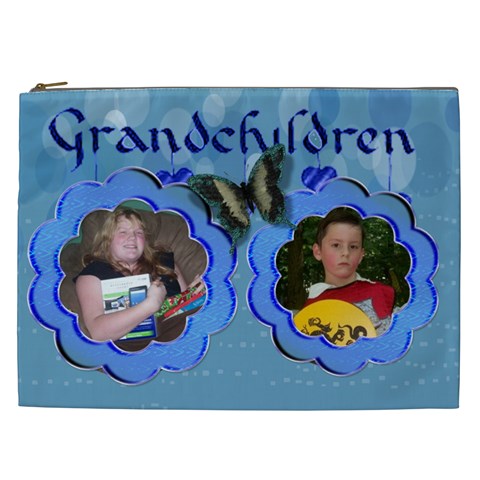 Grandchildren Cosmetic Bag (xxl) 2 Sides By Kim Blair Front