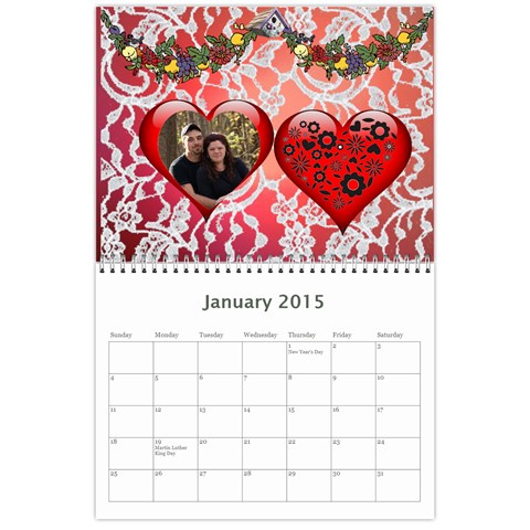 All Occassion 2015 Calendar By Kim Blair Jan 2015