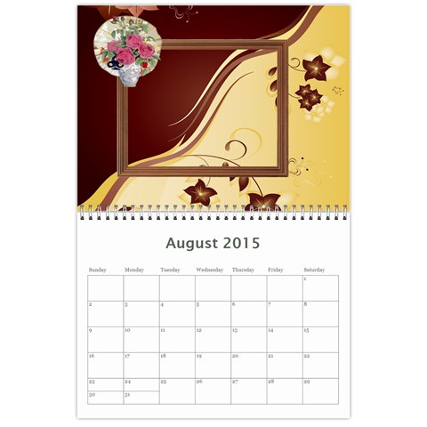 All Occassion 2015 Calendar By Kim Blair Aug 2015