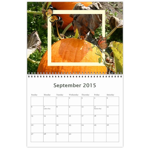 All Occassion 2015 Calendar By Kim Blair Sep 2015