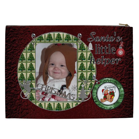 Grandmas Christmas Xxl Cosmetic Bag By Lil Back