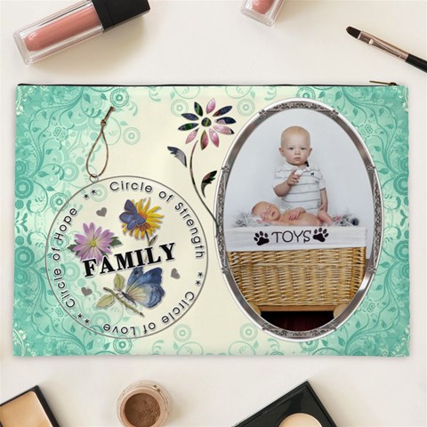 Family Xxl Cosmetic Bag By Lil Back