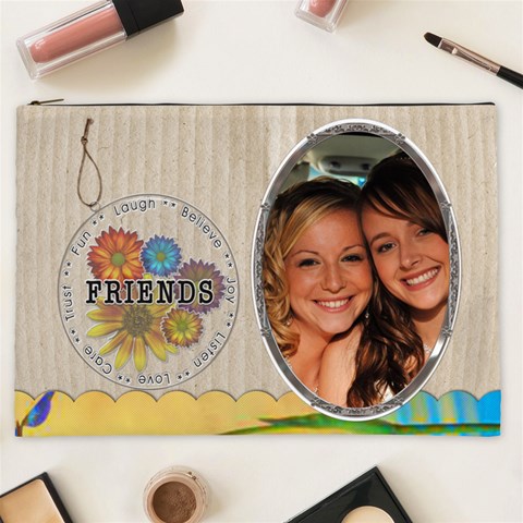 Friends Xxl Cosmetic Bag By Lil Front