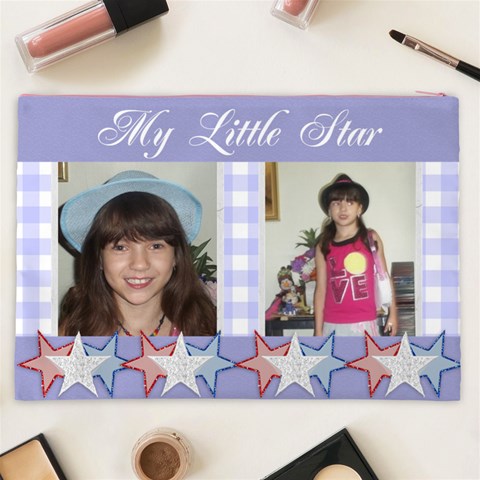 My Little Star Cosmetic Bag (xxxl) 2 Sides By Kim Blair Back
