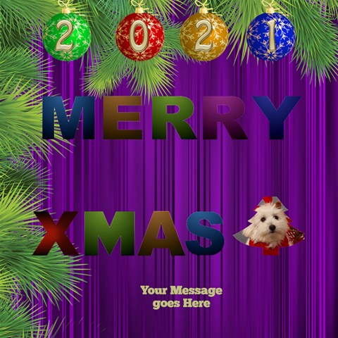It Is A Merry Christmas 3d Card By Deborah Inside