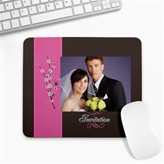 wedding - Large Mousepad