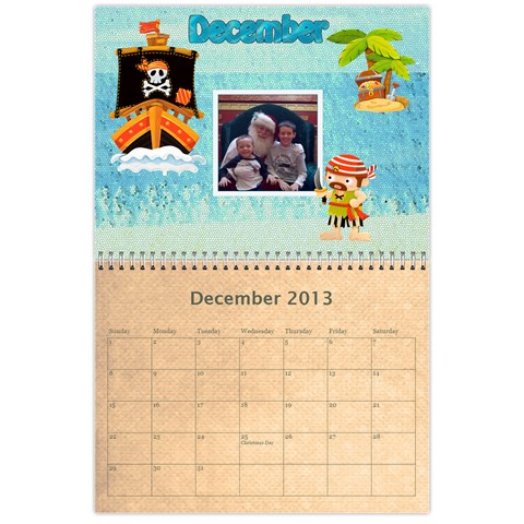 2013 Calendar By Melissa Dec 2013