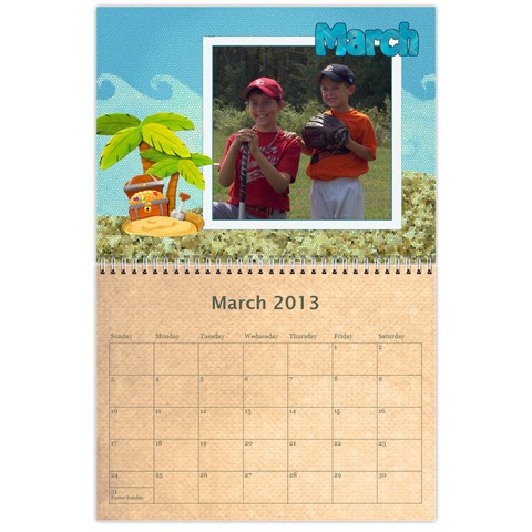 2013 Calendar By Melissa Mar 2013