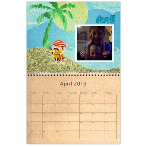 2013 Calendar By Melissa Apr 2013