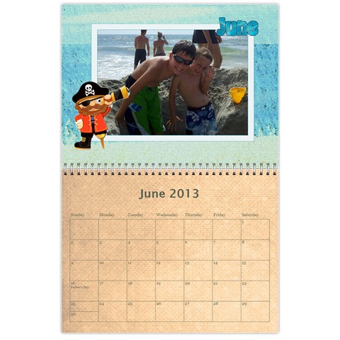 2013 Calendar By Melissa Jun 2013