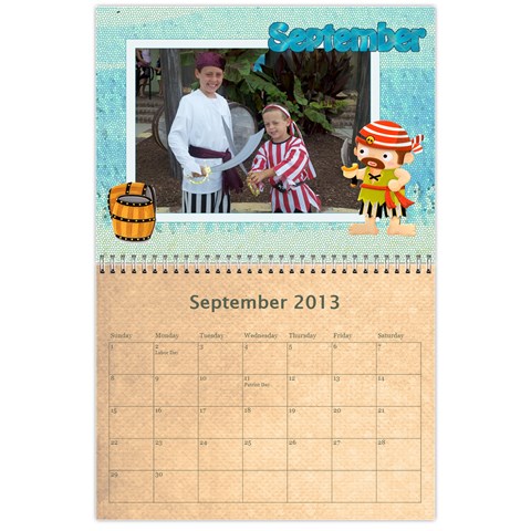 2013 Calendar By Melissa Sep 2013