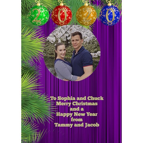 It Is A Merry Christmas Circle 3d Card By Deborah Inside