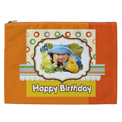 happy birthday - Cosmetic Bag (XXL)