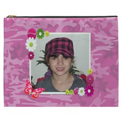 Pink Camo Cosmetic Bag (XXXL) 2 sides (7 styles) Pink Camo Cosmetic Bag (XXXL) 2 sides (7 styles)